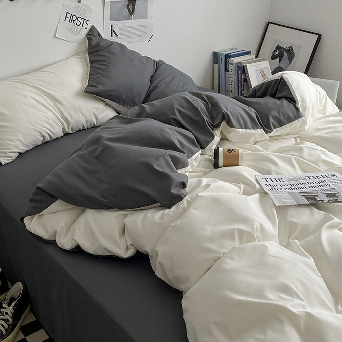 A-Grade Brushed Washed Cotton All-Season Bedding Set