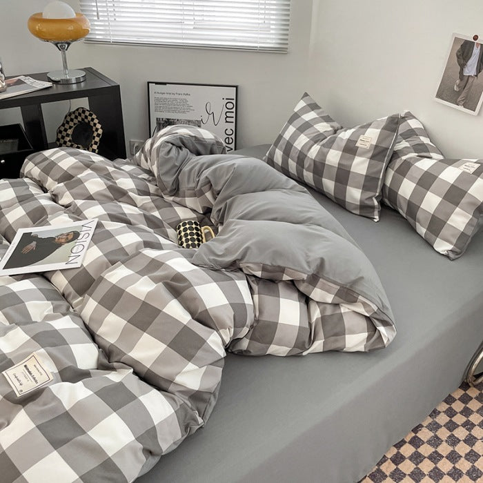 A-Grade Brushed Washed Cotton All-Season Bedding Set