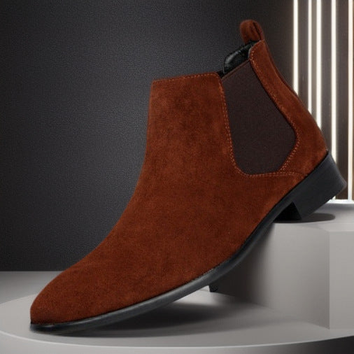 Men’s Frosted Chelsea Boots British Style
