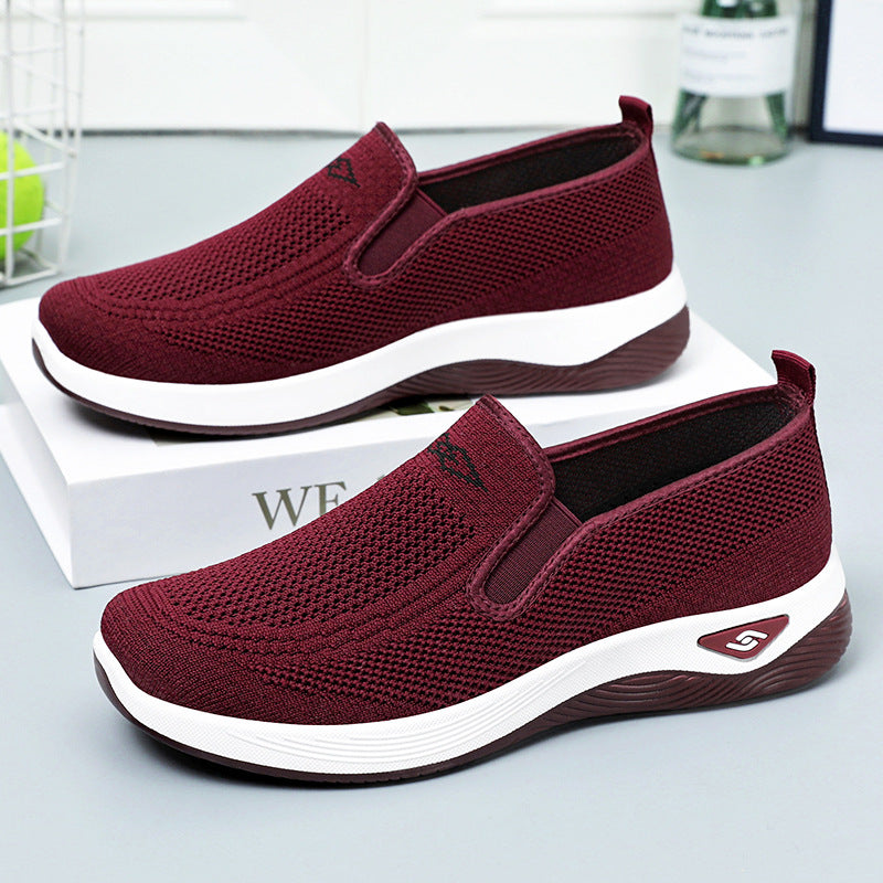 2026 Spring Old Beijing Breathable Cloth Walking Shoes for