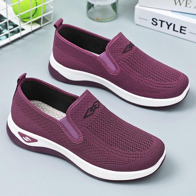 2026 Spring Old Beijing Breathable Cloth Walking Shoes for