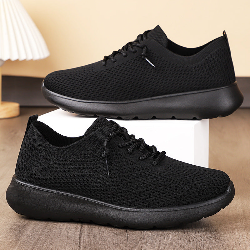 2026 Spring Men's & Couple Fly-Knit Breathable Mesh Running Shoes