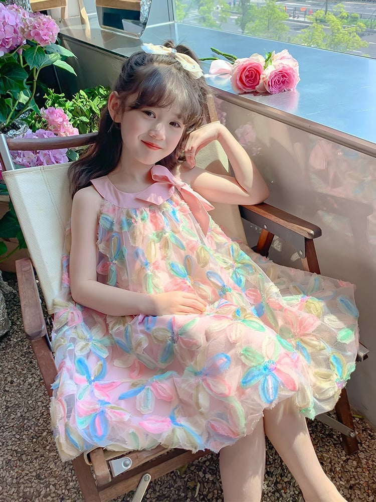 2026 Girls Summer Princess Dress Sleeveless Skirt