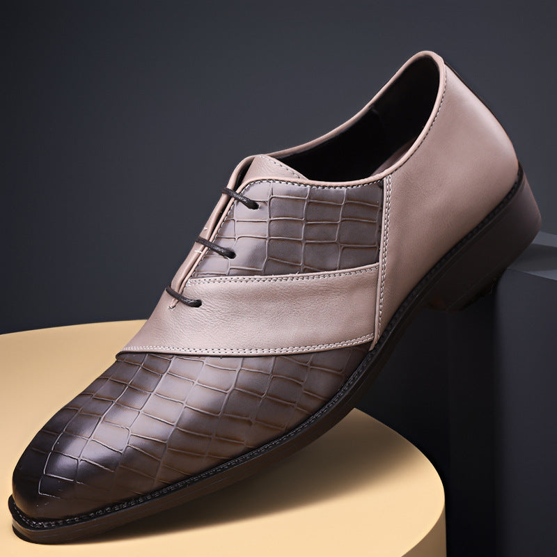 STOCK-Men’s British Korean Style Casual Business Shoes