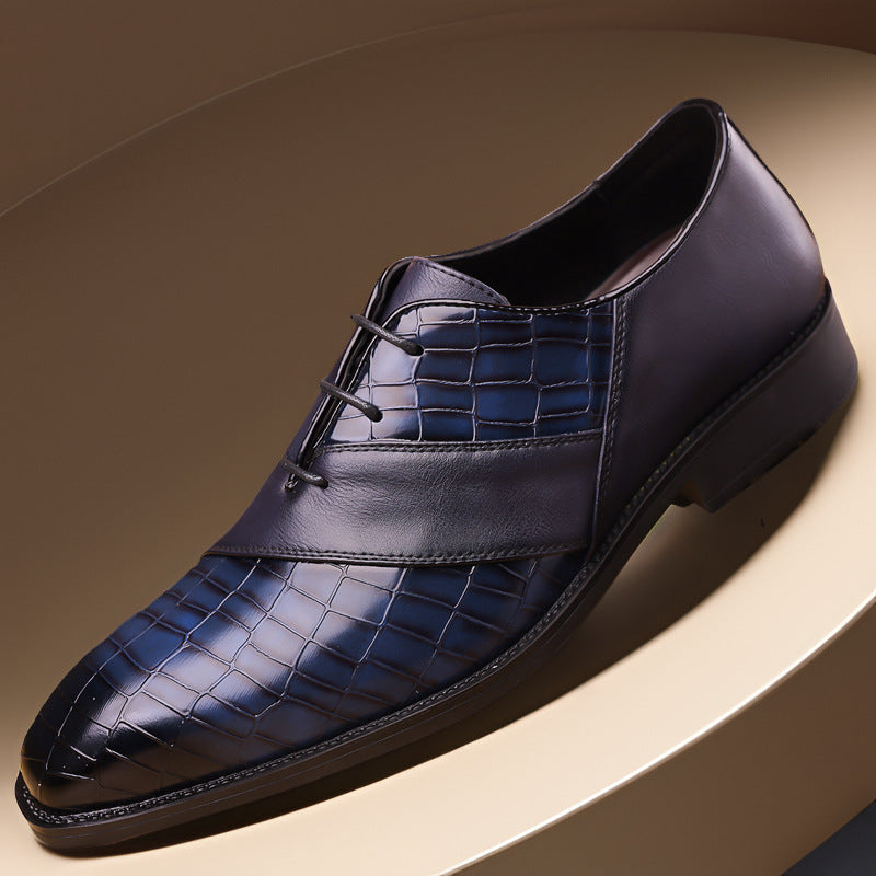 STOCK-Men’s British Korean Style Casual Business Shoes