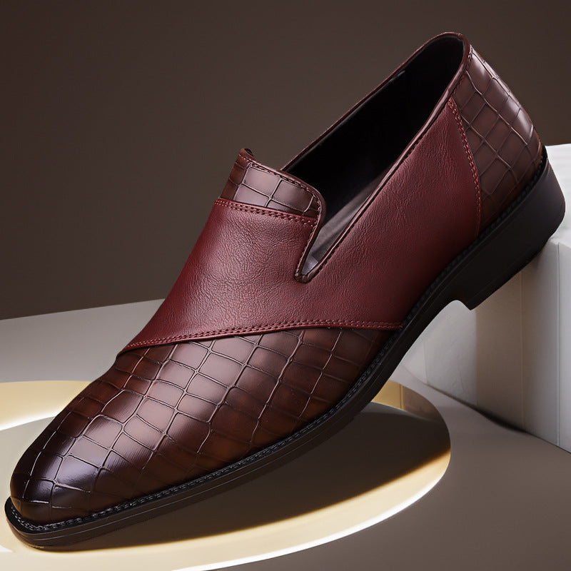Men’s British Slip-On Casual Leather Shoes