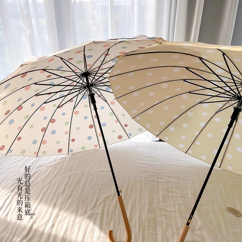 Kids Curved Handle Safety Umbrella