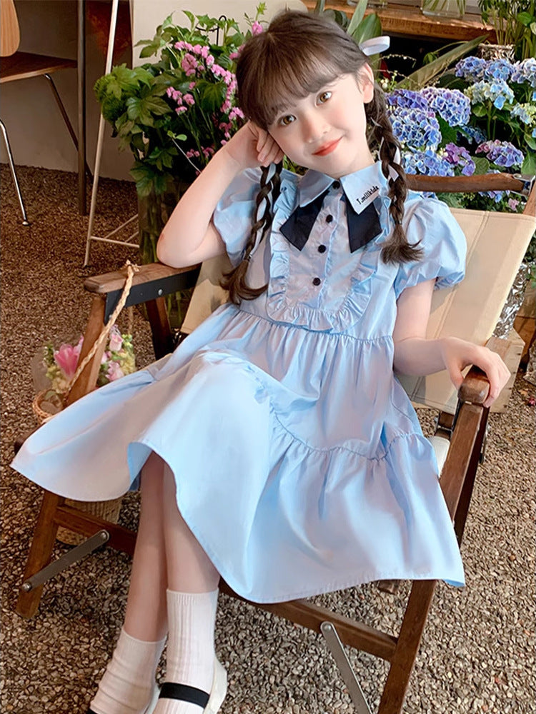 2026 Girls College-Style Summer Polo Skirt