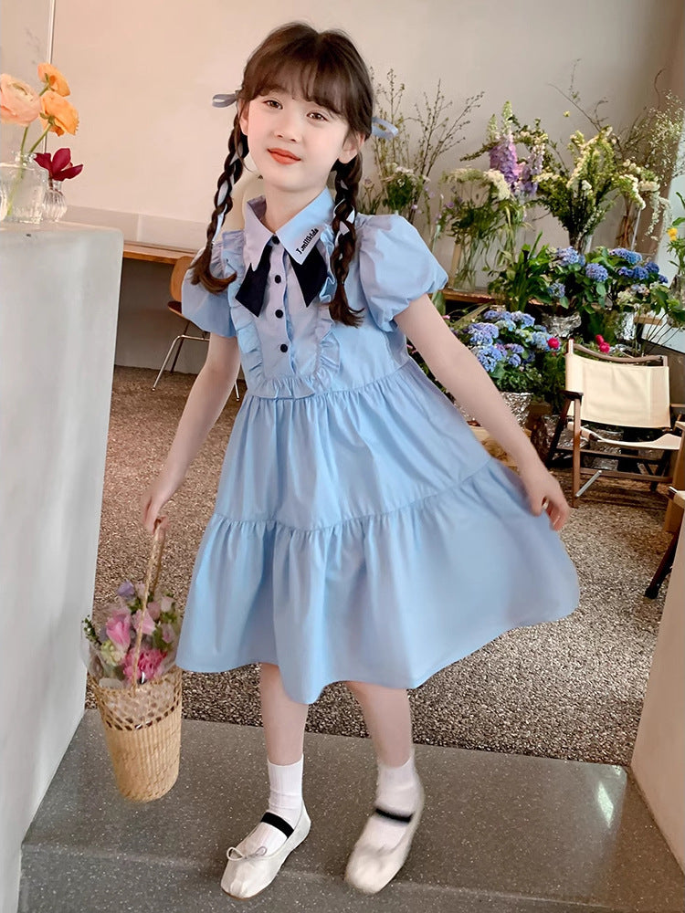 2026 Girls College-Style Summer Polo Skirt