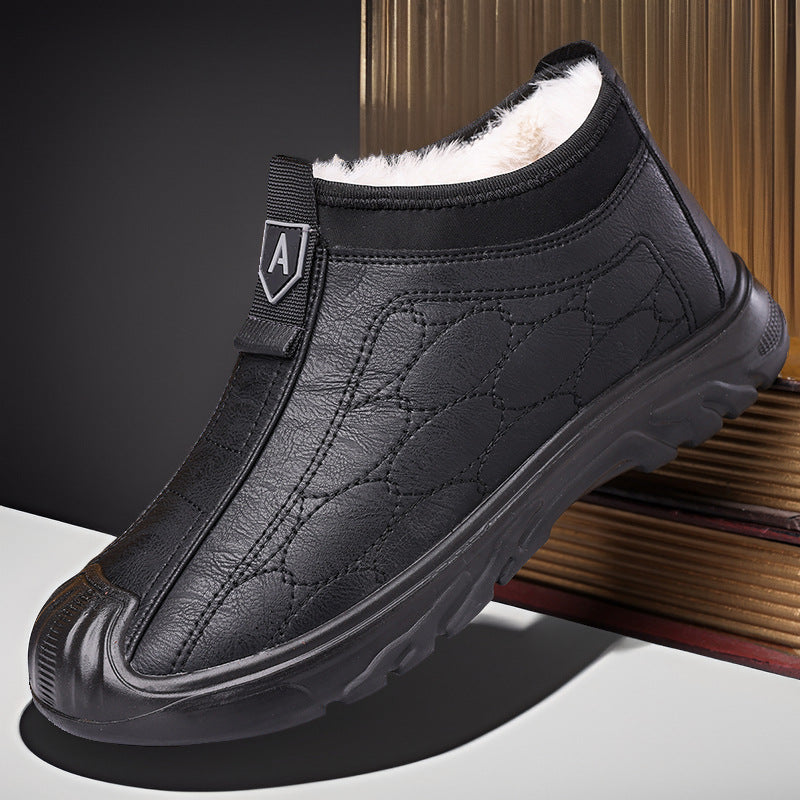 Men’s Warm Cotton Shoes for Elderly Plus Size