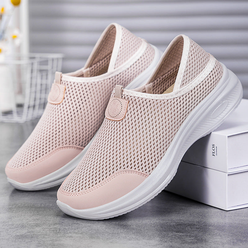 2026 Spring Mosquito-Repellent Mesh Slip-On Shoes for Seniors &
