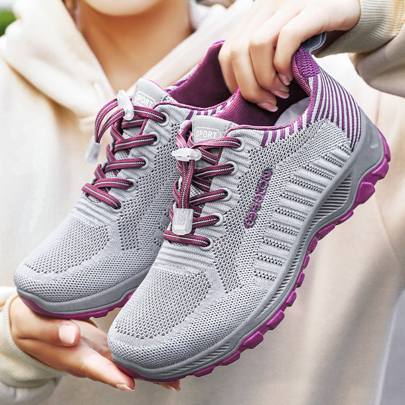 2026 Spring New Couple’s Sneakers: Live-Stream Trending Fly-Knit