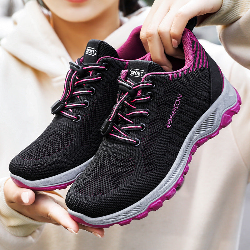2026 Spring New Couple’s Sneakers: Live-Stream Trending Fly-Knit
