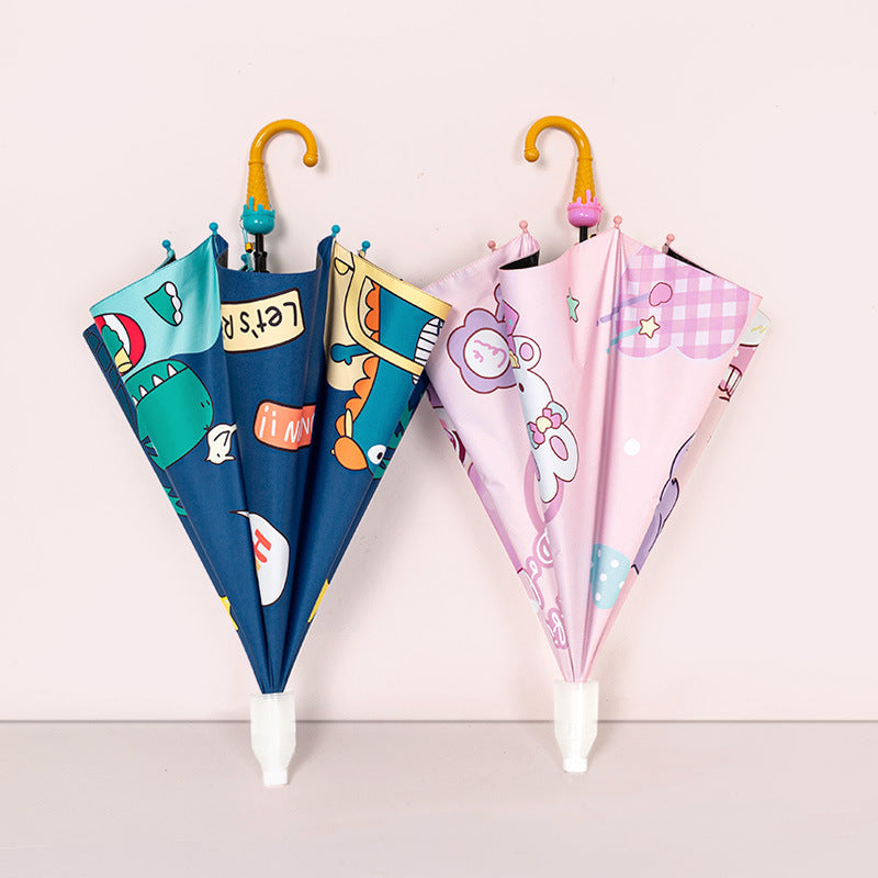Kids Straight Handle Safety Umbrella