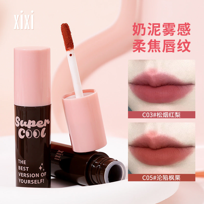 Xixi Mousse Velvet Matte Lip Mud: Soft Focus Lip & Cheek Tint