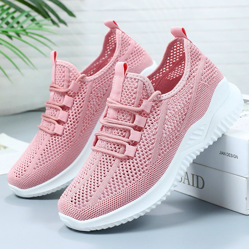 2026 Spring New Model: Lightweight Soft-Sole Mesh Running