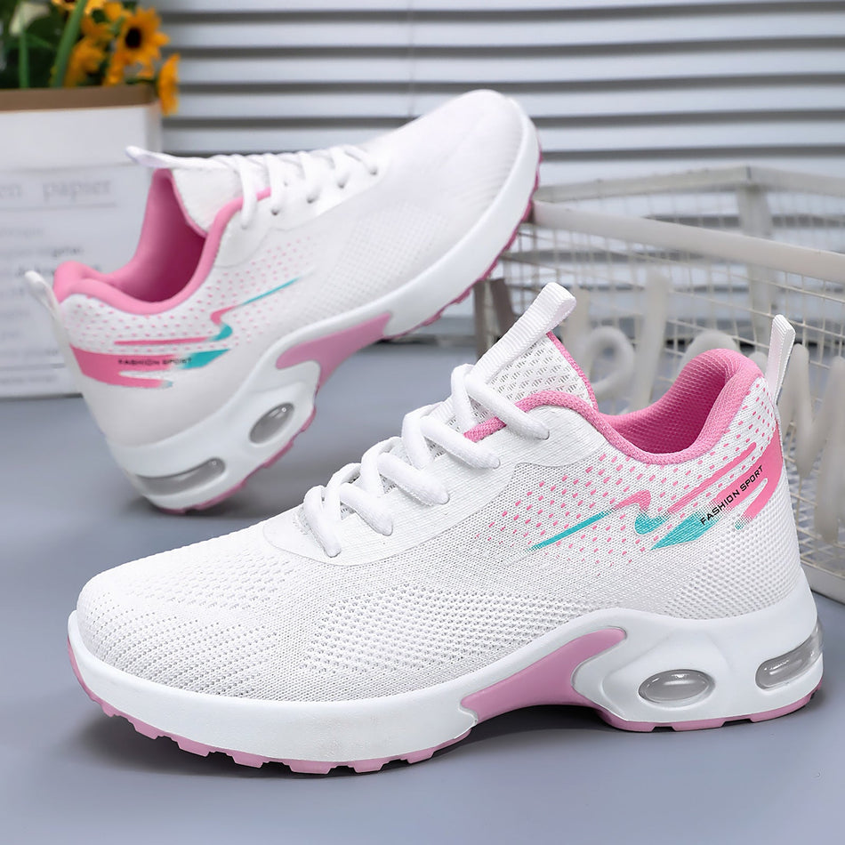 2026 Spring/Autumn Air-Cushion Fly-Knit Casual Sports Shoes for