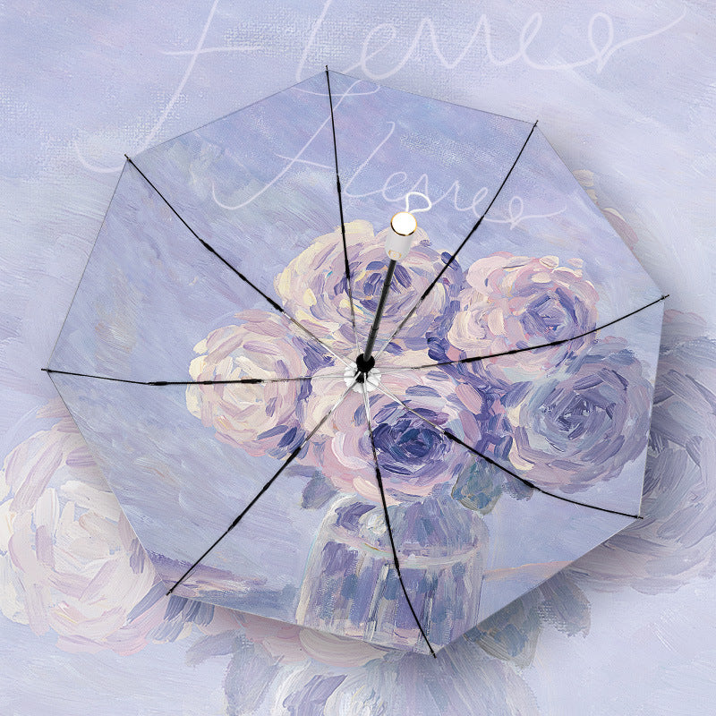 Automatic UV Sun Rain Shield Umbrella