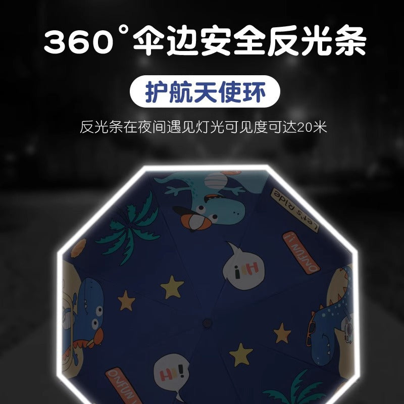 Kids Automatic Safe Closing Umbrella