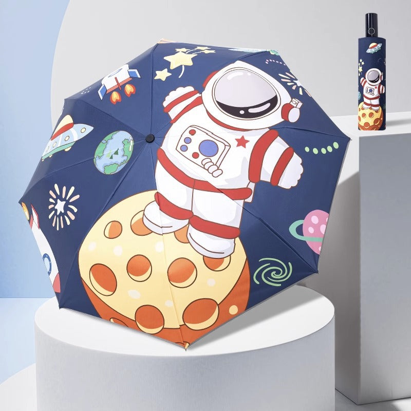 Kids Safety Anti Rebound Umbrella
