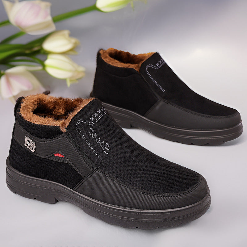 Men’s Warm Cotton Dad Shoes Thickened Winter