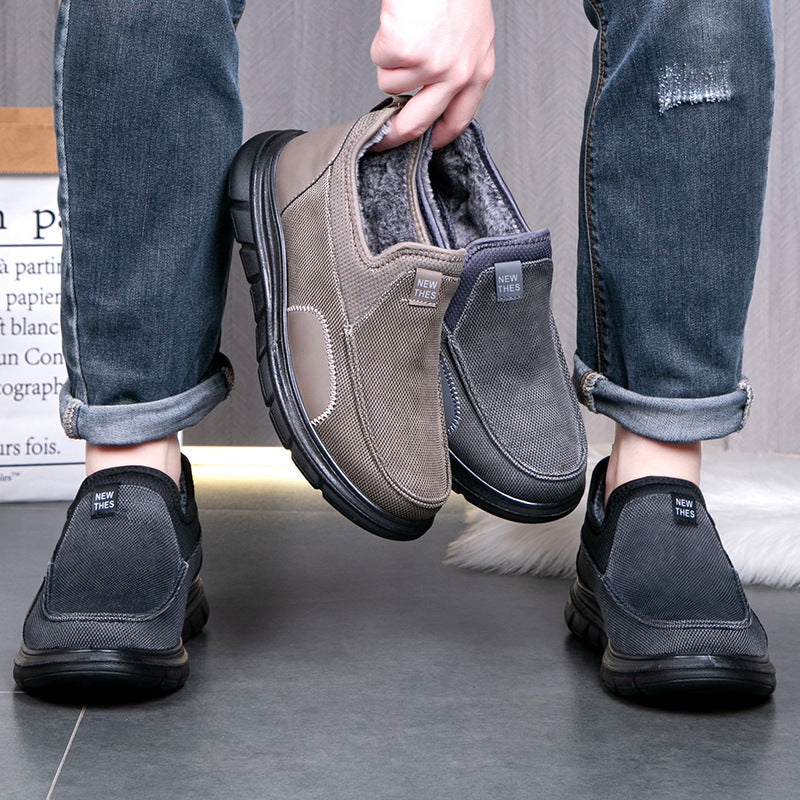 Men’s Old Beijing Warm Cotton Casual Shoes