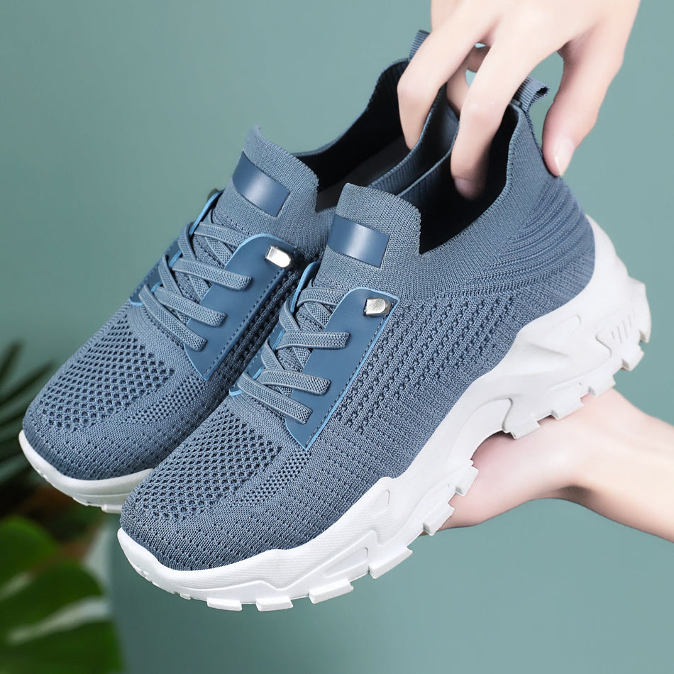Thick Sole Mesh Large Size Casual Sneakers