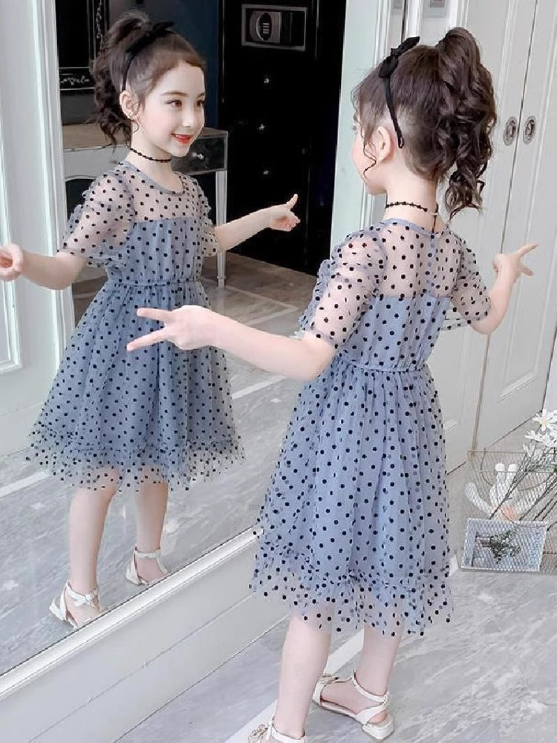 2026 Girls Chinese-Style Princess Summer Dress
