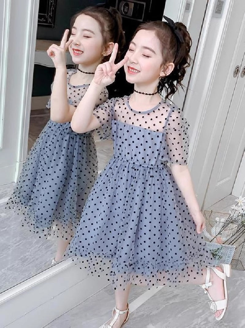 2026 Girls Chinese-Style Princess Summer Dress