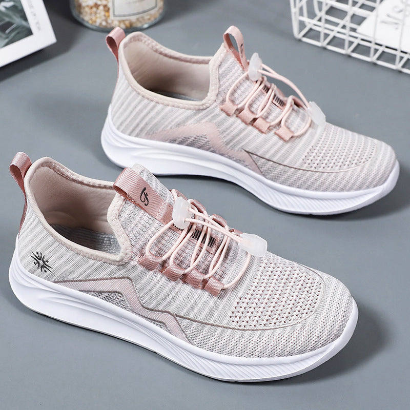 Korean Style Soft Sole Walking Sneakers