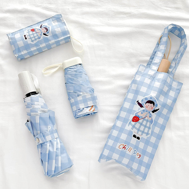 Mini Pocket Automatic UV Protection Umbrella