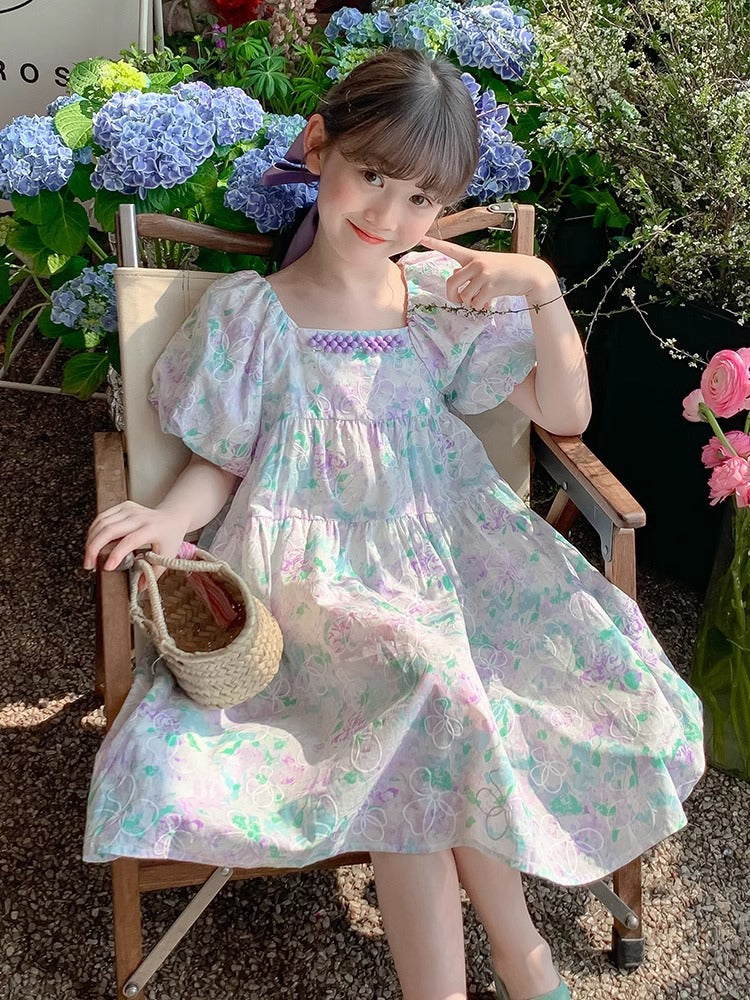 2026 Girls High-End Summer Princess Dress