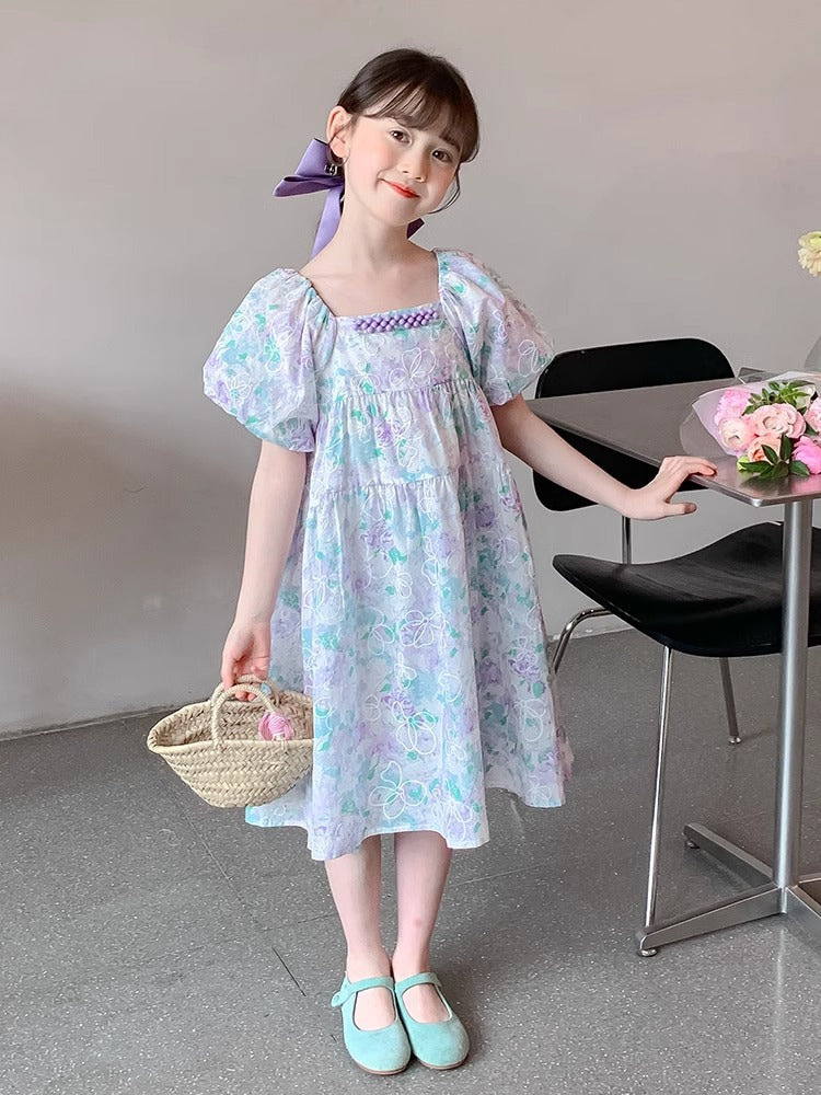 2026 Girls High-End Summer Princess Dress