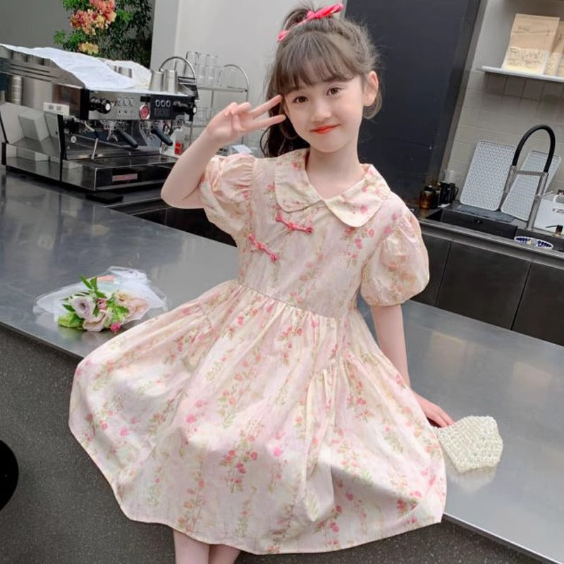 2026 Girls Western-Style Hanfu Swim Princess Dress