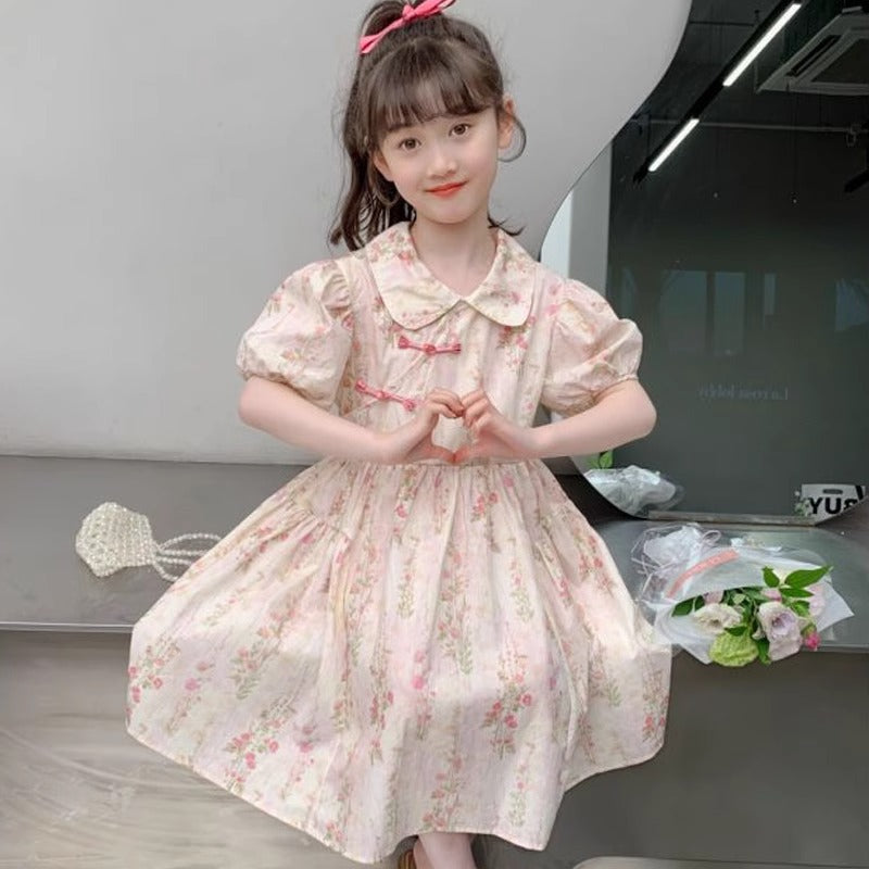 2026 Girls Western-Style Hanfu Swim Princess Dress