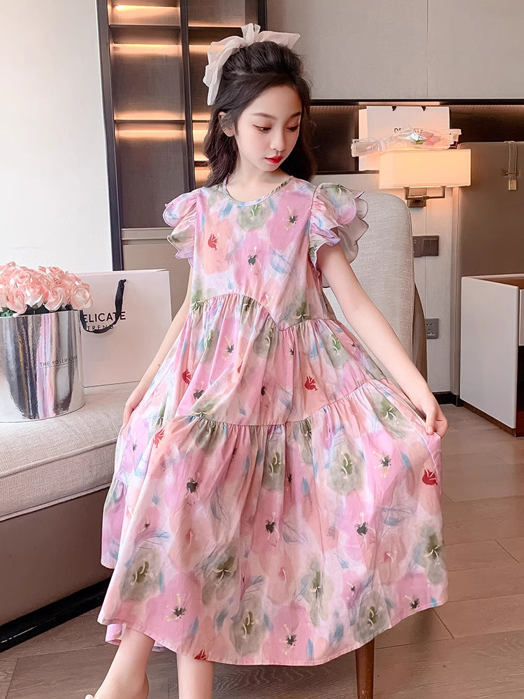 2026 Girls Western-Style Hanfu Swim Princess Dress