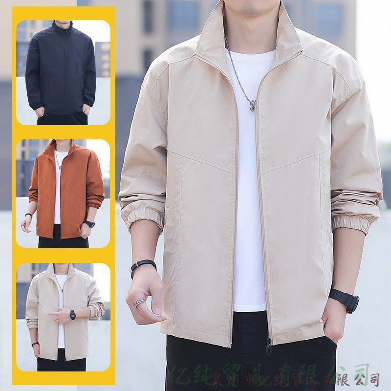 Men’s Korean Style Thin Windproof Casual Jacket