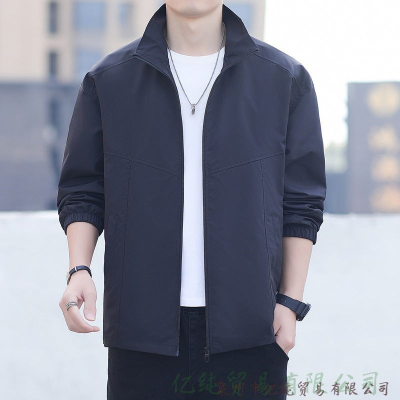 Men’s Korean Style Thin Windproof Casual Jacket