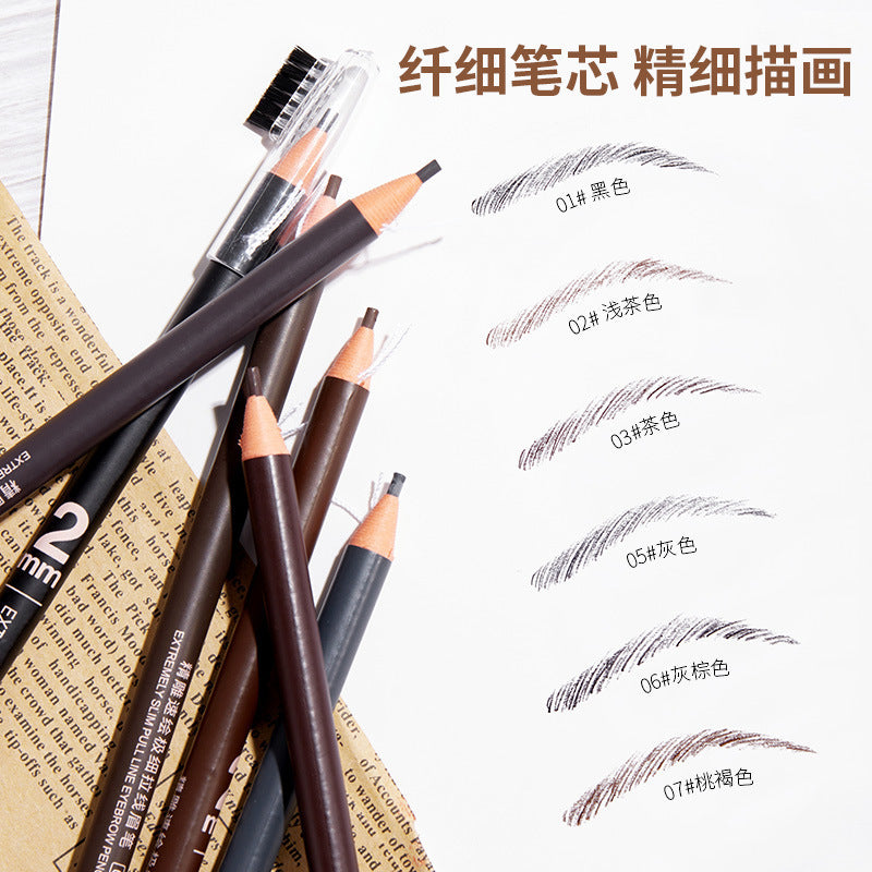 Finely Carved Eyebrow Pencil: The Artist’s Precision Tool