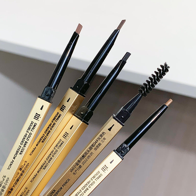 Small Gold Chopsticks Ultra-Fine Eyebrow Pencil: The "Student