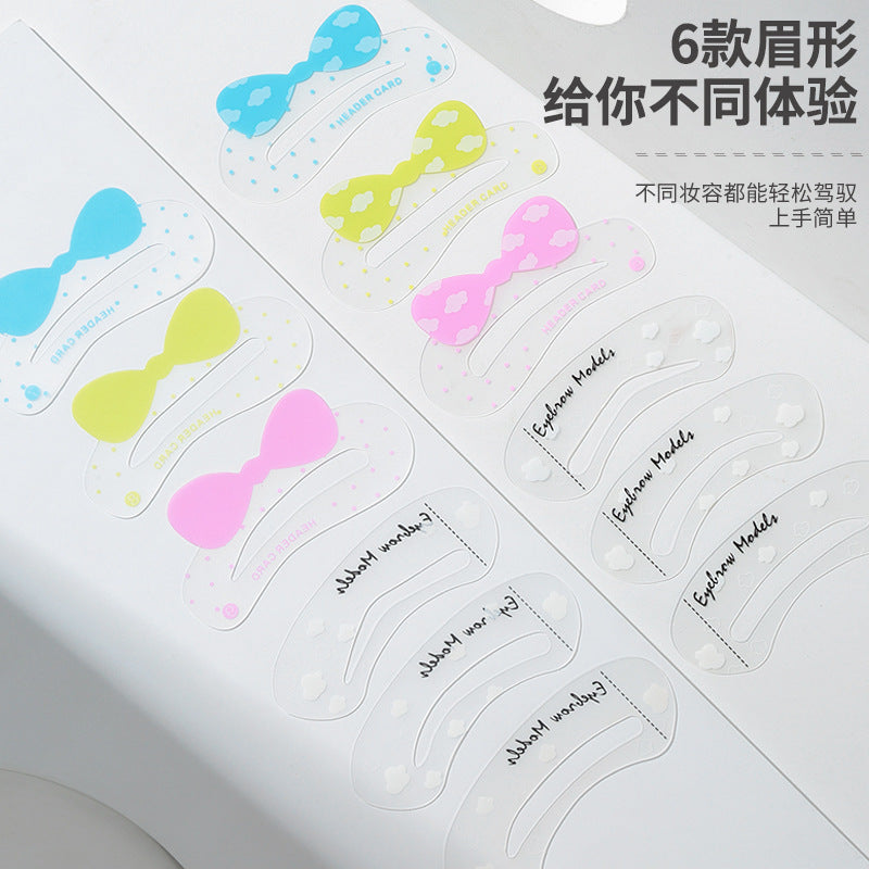 Lmltop Cute Bow Eyebrow Cards: The Ultimate "Symmetry Artifact"