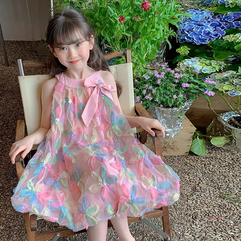 Girls Summer Slip Dress 2026 Seaside Style Dress