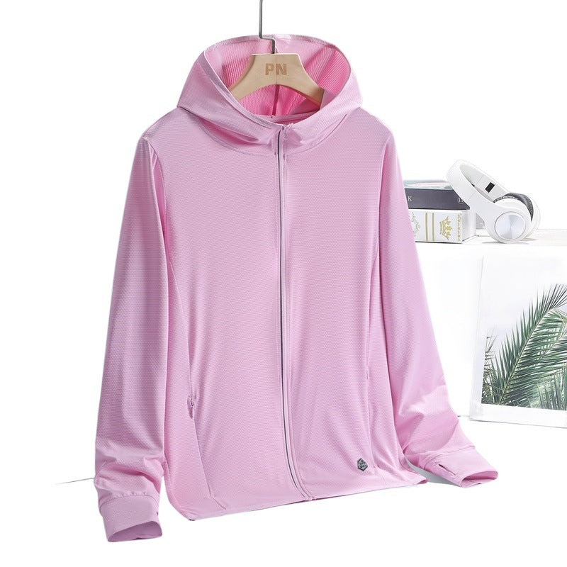 UPF50 Couple Breathable Outdoor Sun Jacket