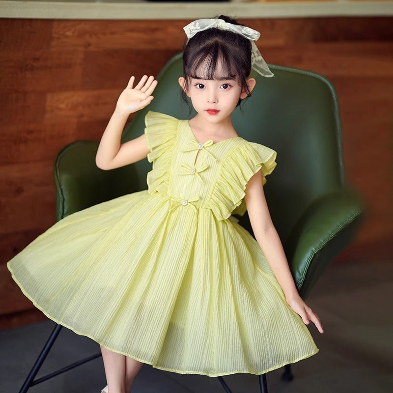 Girls Sweet Princess Skirt 2026 Summer Dress