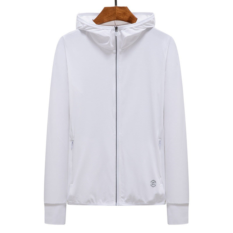Reflective Sun Protection Hooded Jacket
