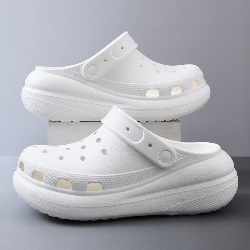 STOCK-Couple Platform Sandals Thick Sole Beach