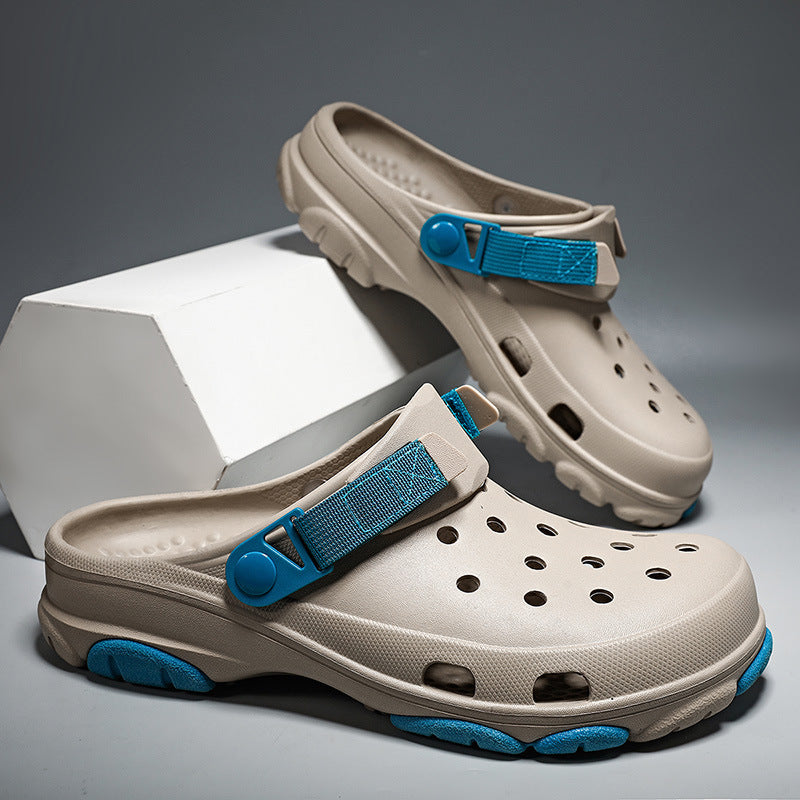 Couple Lightweight Thick Sole Beach Clogs
