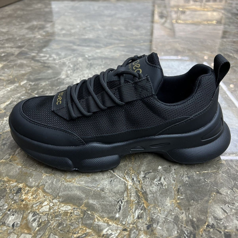 Men’s Korean Platform Mesh Casual Sneakers