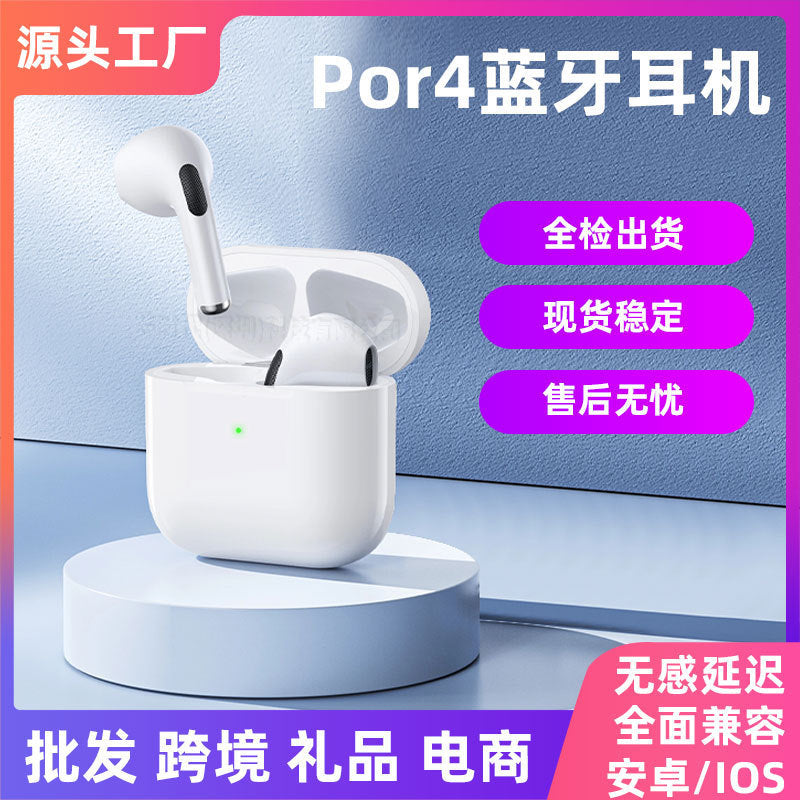 Pro4 TWS Wireless Bluetooth Earbuds - Smart Noise Canceling