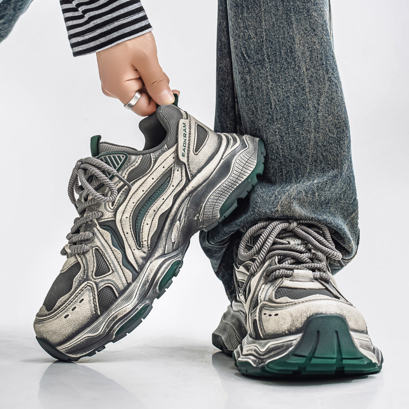 Men’s Hong Kong Style Trendy Dad Sneakers
